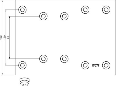 ΘΕΡΜΟΥΙΤ 160x17/15.5/8 ΕΜΠΡ. MAN ΛΕΩΦ