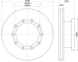 ΔΙΣΚΟΠΛ. ΜΑΝ L-M-F 2000 Φ 438x135