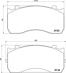 ΔΙΣΚΟΦΡΕΝΑ MERCEDES ATEGO 917-1023 (003.420.7220)