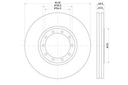 ΔΙΣΚΟΠΛΑΚΑ SAF SKRB 9019 430x47 (SAF 105)