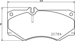 ΔΙΣΚΟΦΡΕΝΑ MERCEDES 208D-210,308,407