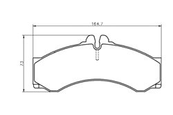 ΔΙΣΚΟΦΡΕΝΑ MERCEDES SPRINTER 408-414 ΜΕ ΚΑΛΩΔΙΟ